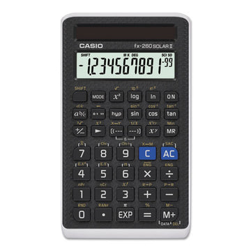 Casio® Fx-260 Solar Ii All-purpose Scientific Calculator, 10-digit Lcd, Black freeshipping - TVN Wholesale